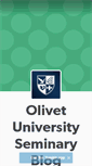 Mobile Screenshot of olivettheology.com